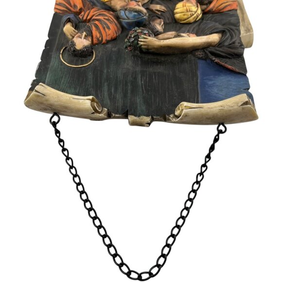 Religious‎ 3D Hanging Scroll Design Wall Art - A Family Prayer - Picture 6 of 11